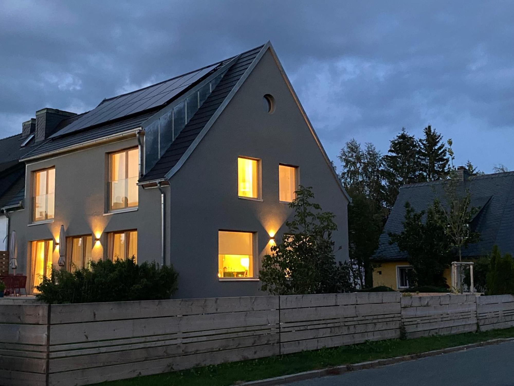 Das Lavendelhaus Weissenstadt Unser Modernes Und Gemuetliches Ferienhaus Im Fichtelgebirge Exterior foto